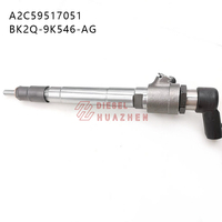 HuaZhen BK2Q-9K546-AG Injector Injektor Bahan Bakar Diesel Baru untuk Ford PX Ranger Mazda BT50 2.2L 3.2L BK2Q-9K546-AG