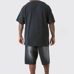 T-shirt en coton 100% respirant de haute qualité, imprimé à l'écran, taille plus, coupe régulière, manches courtes, vêtements de rue - Product Image 2