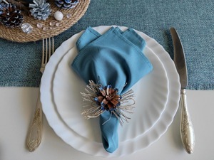 Anneau de serviette en rotin élégant et magnifique pour la présentation de table à manger moderne et la décoration de la cuisine à domicile, fabriqué à la main en Inde - Product Image 5