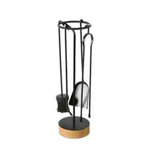Fire Accessories & <b>Log</b> <b>Holders</b> Fire Tool Set for Indoor and Outdoor Include 3 Tools Fireplace Sets & Accessories Garden Supplies - Product Image 2