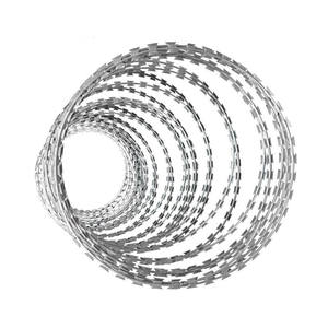 Alambre de Púas de Doble Espiral BTO-22 de Alta Resistencia, Cerca de Alta Seguridad Anti-Intrusión para Zonas Industriales - Product Image 2