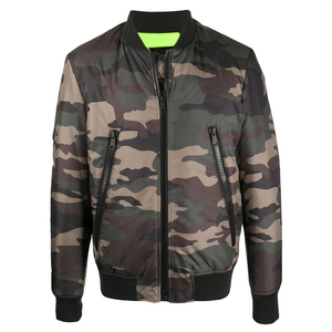 Vente en gros Logo personnalisé veste décontractée pour hommes High Street Winter Wear avec camouflage sublimé Streetwear Bomber à vendre - Product Image 1