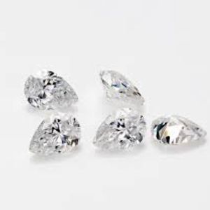 Diamantes de pera cultivados en laboratorio de alta calidad 0,20 CT DEF VVS Piedras sueltas - Product Image 5