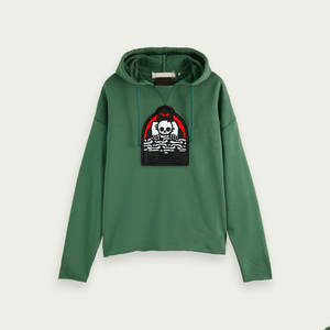 Sudadera con capucha para hombre con parches bordados de fabricante pakistaní con tarifa al por mayor, Sudadera con capucha para hombre de color sólido para exteriores - Product Image 6