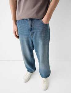 Premium Fleece Haute Qualité Hommes Hiver Automne Denim Jeans Conception Personnalisée Respirant Anti-Rides Séchage Rapide Pantalon Décontracté - Product Image 3