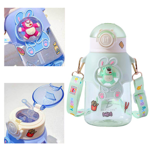 Set di Bottiglie d'Acqua Kawaii Regolabili, Portatili e Adorabili per l'Idratazione Quotidiana - Product Image 2