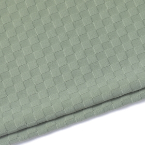 Vente en gros d'usine <span class=keywords><strong>Tissu</strong></span> tricoté Jacquard carré en nylon élasthanne extensible respirant et confortable <span class=keywords><strong>pour</strong></span> polos <span class=keywords><strong>pour</strong></span> hommes - Product Image 4