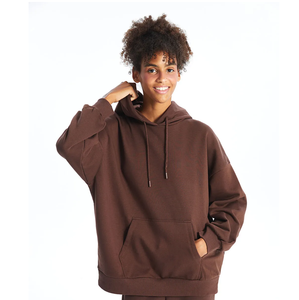 Sweat-shirt pour homme tendance, couleur unie, de haute qualité, respirant, avec de grandes poches - Product Image 6