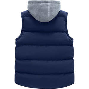 Gilet matelassé isolé, tissu doux respirant, chaud, adapté aux voyages en plein air, à la tenue décontractée et au confort quotidien - Product Image 2