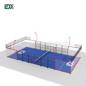 LDK equipos deportivos Fábrica Venta al por mayor Buen Precio 20 * 10M Pista de Pádel con techo Para pista de pádel costo - Product Image 2