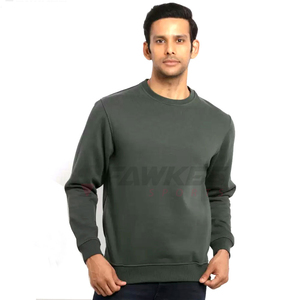 เสื้อสเวตเตอร์แบบสวมหัวเสื้อสเวตเตอร์คอกลมออกแบบโลโก้ได้ตามต้องการ - Product Image 1