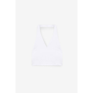 GRIMELANGE MORIENNE Blouse courte à col halter et dos ouvert à bretelles épaisses pour femme - Product Image 5