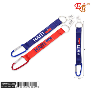 9ì HAITI portachiavi e moschettoni promozionali 288 pezzi 24DZ/CS - Product Image 1