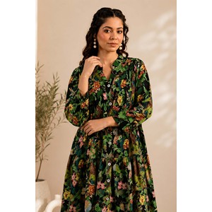 Vestido de Fiesta Elegante de Chifón Largo hasta el Suelo para Mujer, Marca Nooristan Gulnaar, Logotipo Personalizado Disponible, Tallas XS-XL - Product Image 4