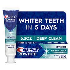 Dentifrice Crest3DWhite Ultra Whitening Anti-Caries à base de plantes avec saveur VividMint pour adultes à usage domestique (5,2 oz) 5 Pk.) - Product Image 6