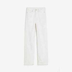 Calidad superior Diseño digital Algodón transpirable Lavable Denim Mujer Casual Pierna recta Cinco bolsillos High Rise Jeans Elegante - Product Image 5