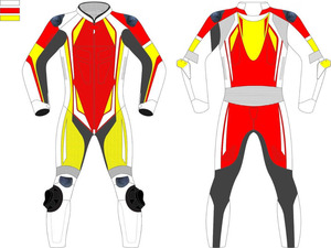 2025 OEM haute qualité personnalisé moto cuir course costume haut de gamme en gros moto et courses automobiles porter - Product Image 4