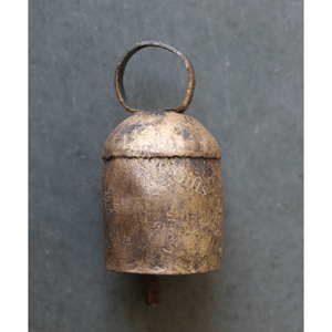 กระดิ่งเหล็กดีบุกแบบชนบท ขนาด 2.75 นิ้ว ทำจากเหล็กรีไซเคิล - Product Image 6