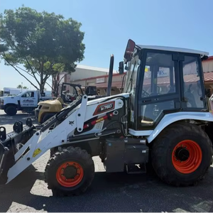 Chargeuse-pelleteuse Bobcat Cat B760 T4, machine de terrassement, en excellent état, chargeuses-pelleteuses Cat B760 d'occasion - Product Image 3