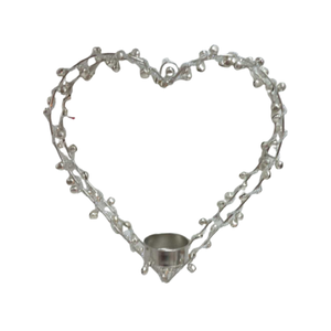 Best Selling Iron and Beads <b>Hanging</b> T <b>Light</b> <b>Holder</b> for Home Decoration Nickel Finished Handmade Wholesale in Bulk - Product Image 1