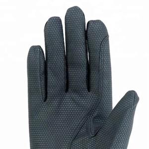 Gants d'équitation personnalisés en gros, texte personnalisé, sangle en sergé, paillettes, maille, cuir PU, gants d'équitation du Pakistan - Product Image 4