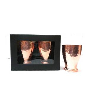 Vente chaude à prix raisonnable Artisanat Gobelets glacés Boire Fabricant et exportateur de cuivre de l'Inde de haute qualité - Product Image 2