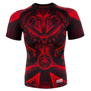 Ajuste personalizado MMA Rash Guard BJJ camisa de compresión de manga larga ropa de entrenamiento de gimnasio Jiu Jitsu Kimono de Jiu Jitsu - Product Image 1