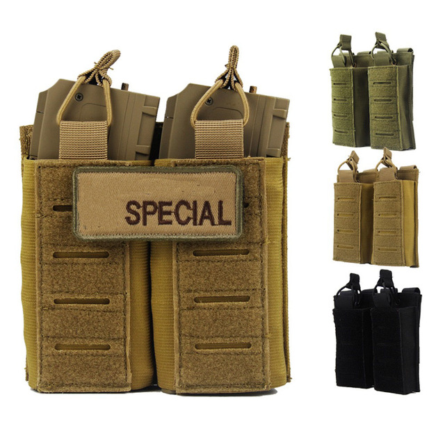 Mag Pouch Moll Tactical Magazine Holster Single Double Stack Magazine for 9mm