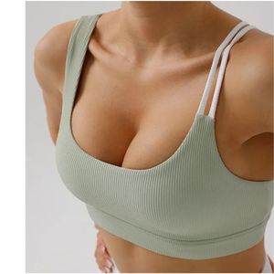 Top nuevo diseño ropa de gimnasio deportes mujeres algodón transpirable sujetador gran oferta mejor calidad Fitness Sport Bra - Product Image 1
