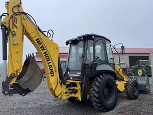 Nuevo tractor de minicargador Hollan B75D 4x4 con cabina HVAC y excavadora extensible con cilindro hidráulico Huade a la venta - Product Image 6