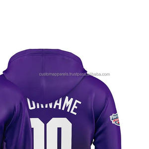 Sudadera con Capucha de Felpa Gruesa de 400 g/m² con Logotipo Personalizado al por Mayor, Sudadera Unisex Extra Grande de Algodón para Bordar, Sudadera con Capucha para Hombre - Product Image 5