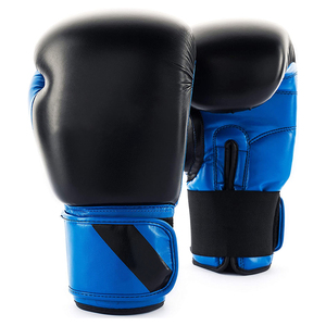 Gants de boxe professionnels gagnants jumeaux boxe cuir véritable MMA Muay Thai Sparring Kick gants de boxe - Product Image 1