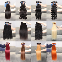 Lots de Cheveux Vierge Bruts 12A de Qualité Supérieure, Mèches Alignées des Cuticules, Extensions de Cheveux Humains Vierges, Fournisseur en Gros de Lots de Cheveux Brésiliens