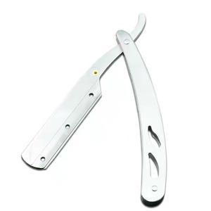 Vente en gros de couteaux de rasage pliants pour hommes, rasoir à cheveux pour barbiers - Product Image 3