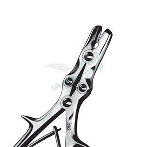 Rongeur de Hueso Beyer de Alta Calidad, Curvo, Acabado Dall, Doble Resorte, Acero Inoxidable Alemán - Product Image 3