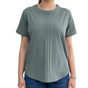 Custom Logo Design Trendy Fashion Everyday Comfortable T <b>Shirts</b> Streetwear Organic Cotton Women Tees <b>Shirts</b> - Product Image 4