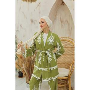 ชุดฮิญาบ2ชิ้นลายมาริน่าสำหรับผู้หญิง - Product Image 3