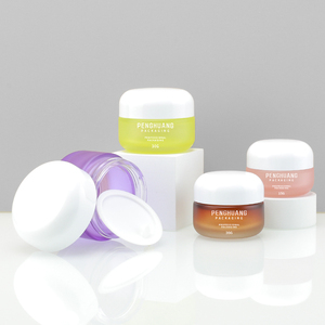 Tùy Chỉnh Sang Trọng 15G 20G 30G 50G Mini Hổ Phách Mặt Kem Jar Tùy Chỉnh Màu Sắc Bao Bì Mỹ Phẩm Container Jar Với Nắp Kem Thủy Tinh Jar - Product Image 5