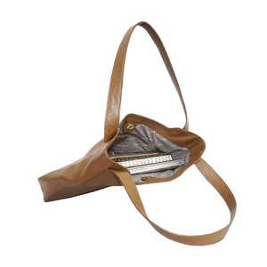 กระเป๋าหนังแท้ลายหินกรวดสีน้ำตาลทำด้วยมือคุณภาพสูงสไตล์วินเทจผู้ผลิตชั้นนำของอินเดีย - Product Image 3