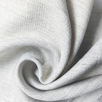 Tissu de rideau occultant directement de l'usine, textile de fenêtre thermique à économie d'énergie, vente en gros