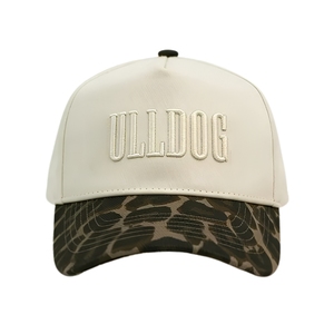 Custom 3D Embroidery Logo Performance Golf Cap 5-Panel Lightweight Hat With Adjustable Strapback Closure Camo <b>Webbing</b> <b>Strap</b> OEM - Product Image 1