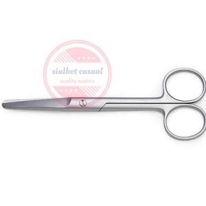 Ciseaux chirurgicaux dentaires à pointe pointue Ciseaux incurvés droits en acier inoxydable - Product Image 4