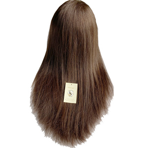 Perruques Hd Lace Frontal 100% Cheveux Humains Couleur Brun Naturel Transparent Perruques Swiss Lace Front pour Femme Noire Humide et Ondulé Ha Humain - Product Image 1