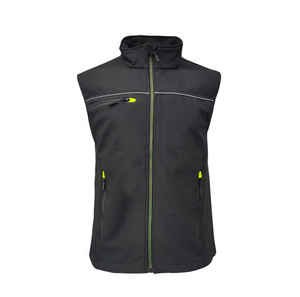 Casual Clothing Outdoor Hiking Softshell Vest Breathable Fleece Softshell Vest - Product Image 1