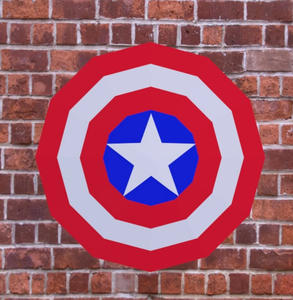 El mejor escudo de los amantes de los Vengadores para decoración del hogar/Escudo de decoración de pared artículos dotados para amantes de la guerra - Product Image 2