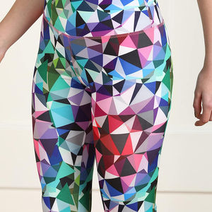 Leggings de sport pour femmes, décontractés, de haute qualité, sans couture, pour la course à pied, la gym, le yoga, séchage rapide, respirants, en spandex/polyester, longueur intégrale - Product Image 6