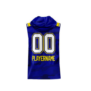 Camiseta de Fútbol Americano Transpirable con Logotipo Personalizado, Camisetas y Pantalones Cortos 7v7 de Alta Calidad, Talla XL, Diseño de Verano para Adultos, 100% Poliéster - Product Image 4