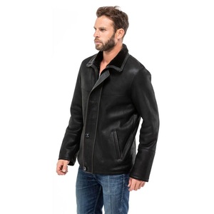 แจ็กเก็ตหนังขนสุนัขจิ้งจอกสำหรับผู้ชายเสื้อแจ็กเก็ตหนังขนสุนัขจิ้งจอกสำหรับสวมใส่ในชีวิตประจำวันของผู้ชายขายดีในฤดูหนาว - Product Image 2