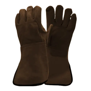 Welding <b>Gloves</b> Leather Safe and Puncture-Proof Fire Resistant and High Temperature Resistant <b>Oven</b> <b>Glove</b> - Product Image 6