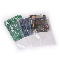 Sac sous vide ESD transparent en nylon antistatique et anti-humidité pour composants électroniques IC PCB, ordinateurs, projecteurs - Taille personnalisable